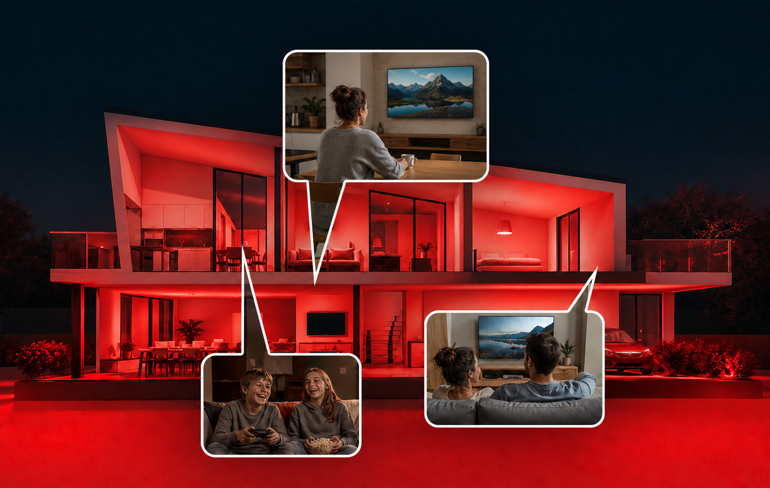 Multiroom – telewizja na kilku ekranach